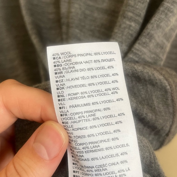 Mens Icebreaker Drayden SS Polo Size Large Merino Wool - Picture 5 of 5